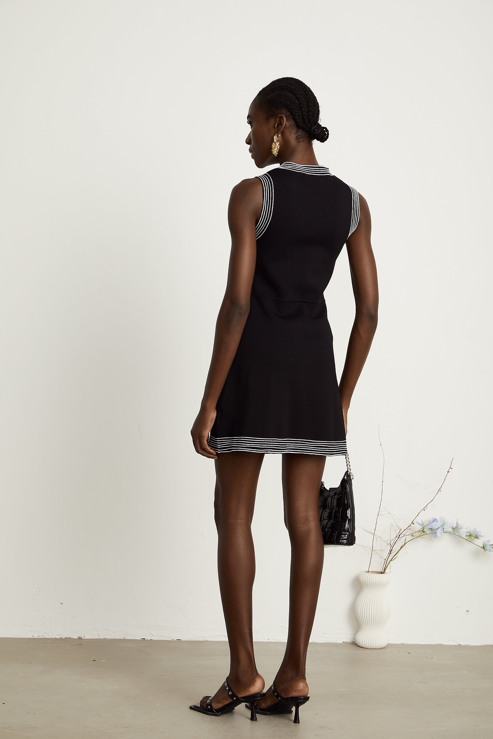 Colette örme mini elbise