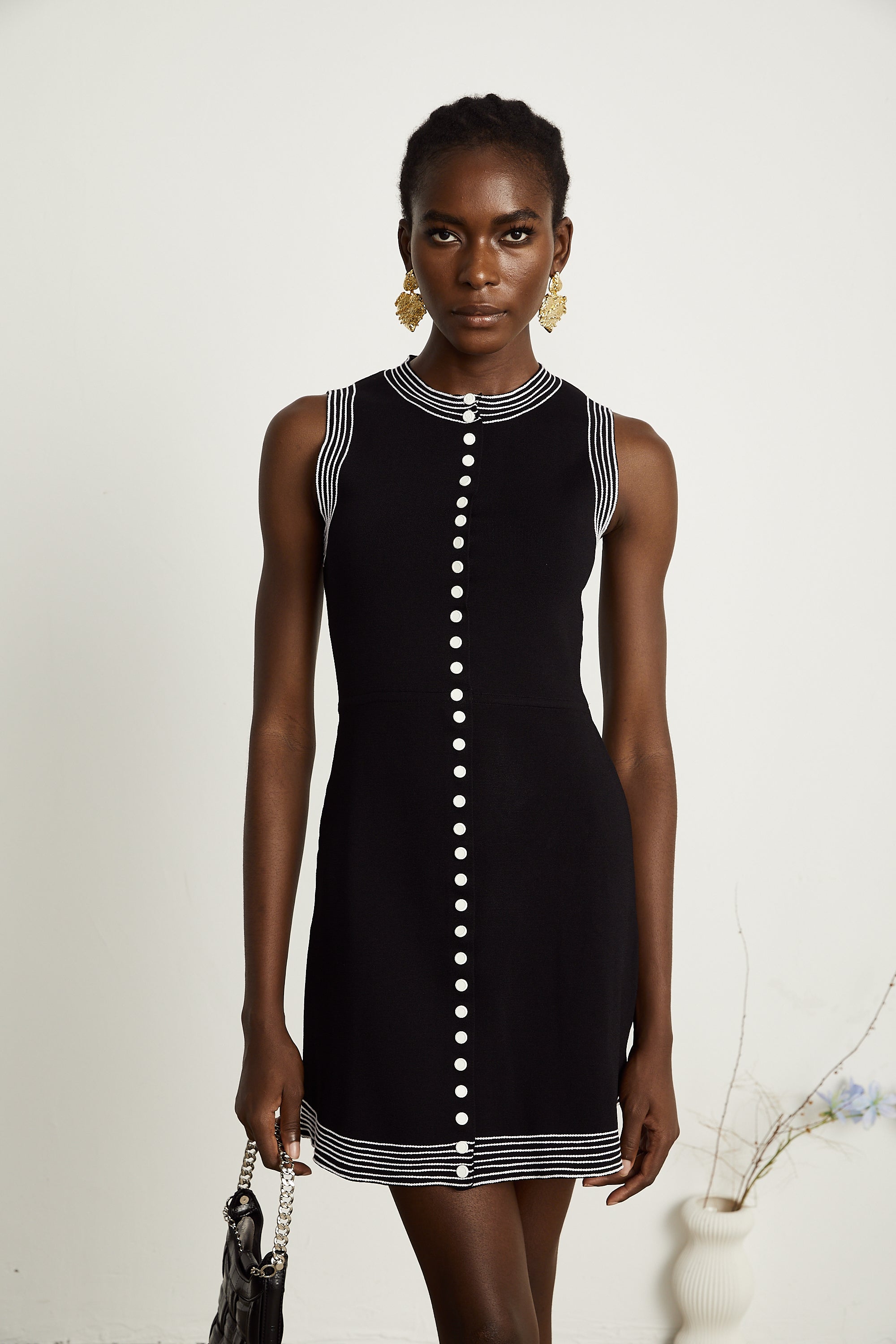 Colette örme mini elbise