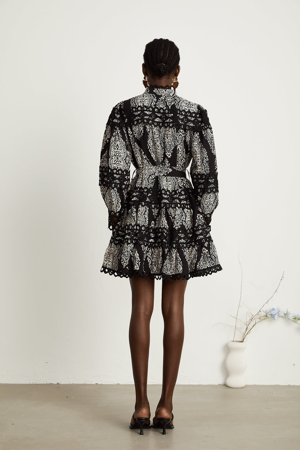 Bérengère desen mini elbise