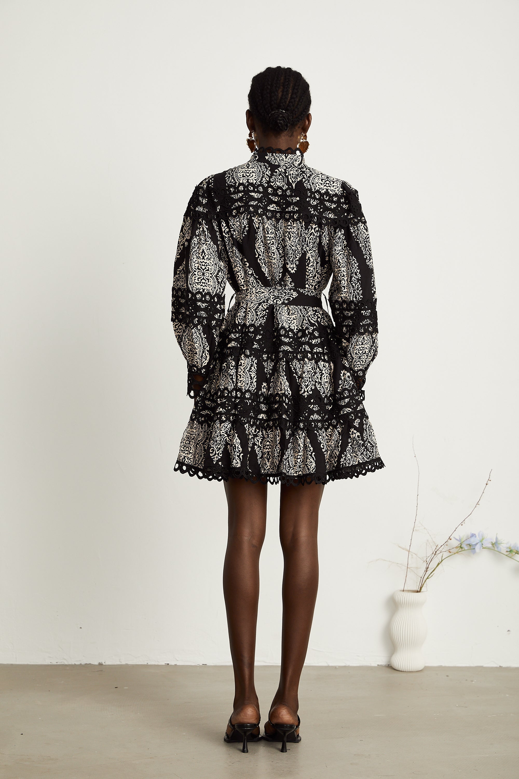 Bérengère desen mini elbise