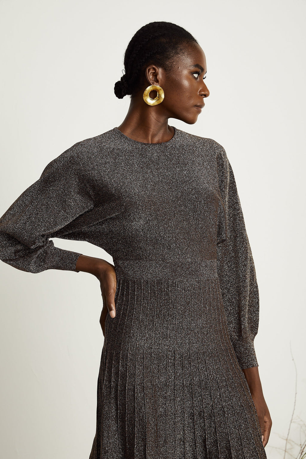 Cordélia midi elbise