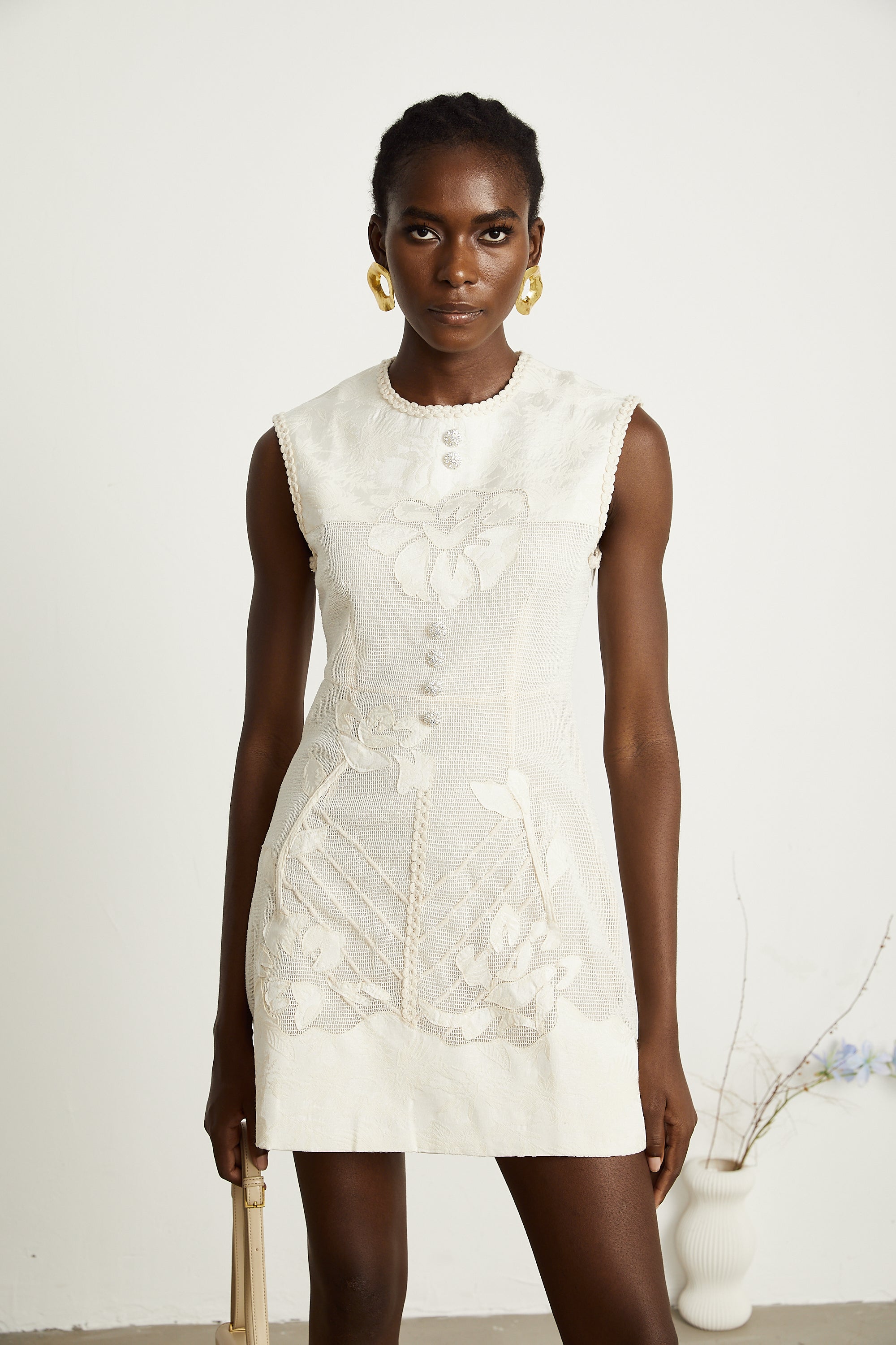 Capucine mini elbise