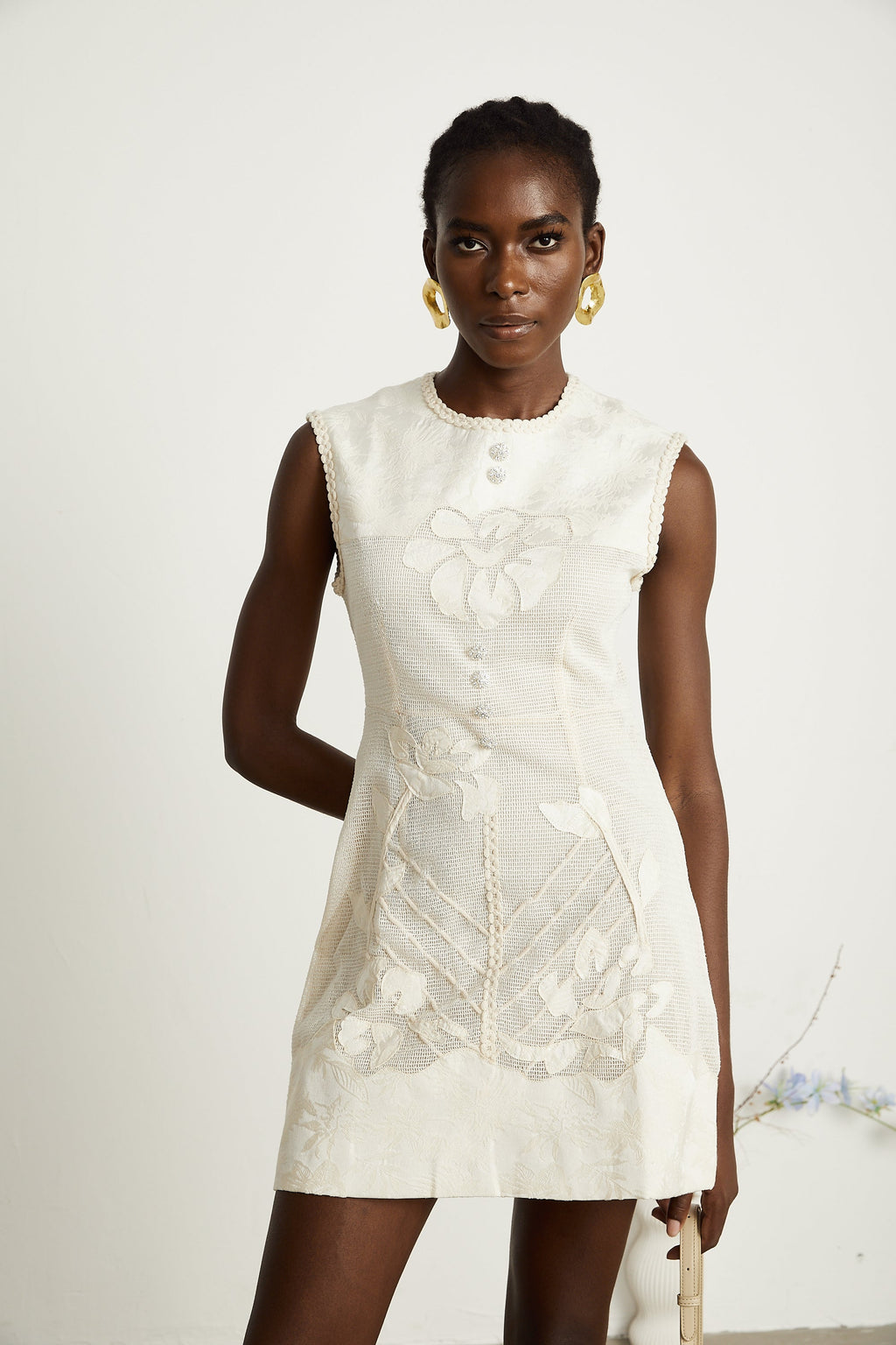 Capucine mini elbise