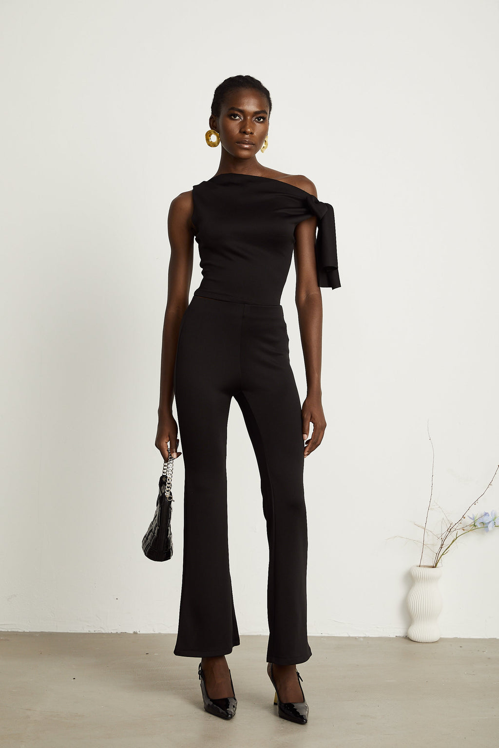 Clotilde top ve pantolon takım