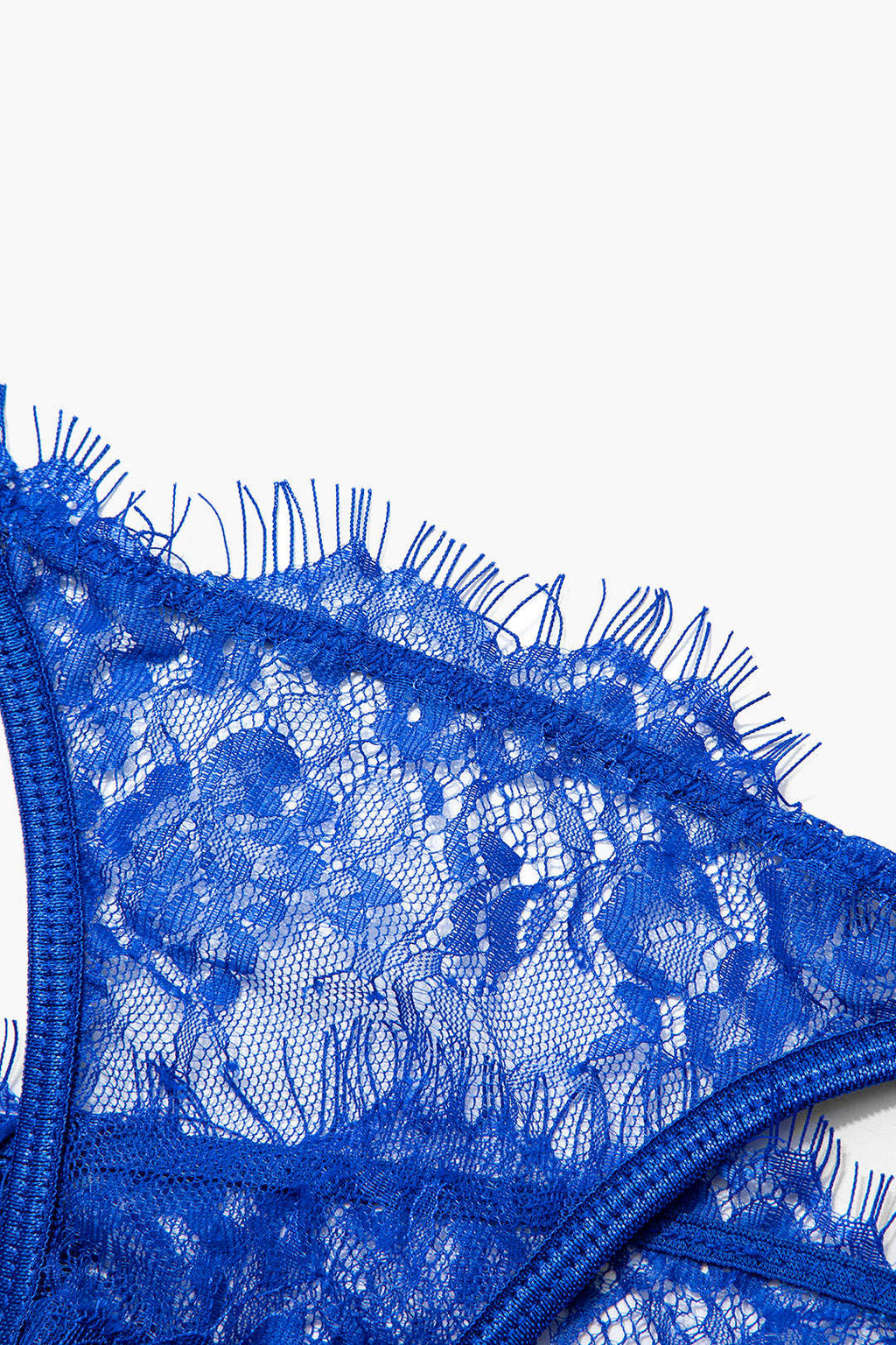 Dantel Metal Halka Detaylı İki Parça Bustiyer