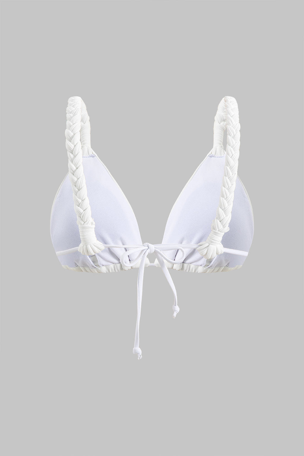 Büzgülü Bağlamalı Sırt Dekolteli Bikini Takımı