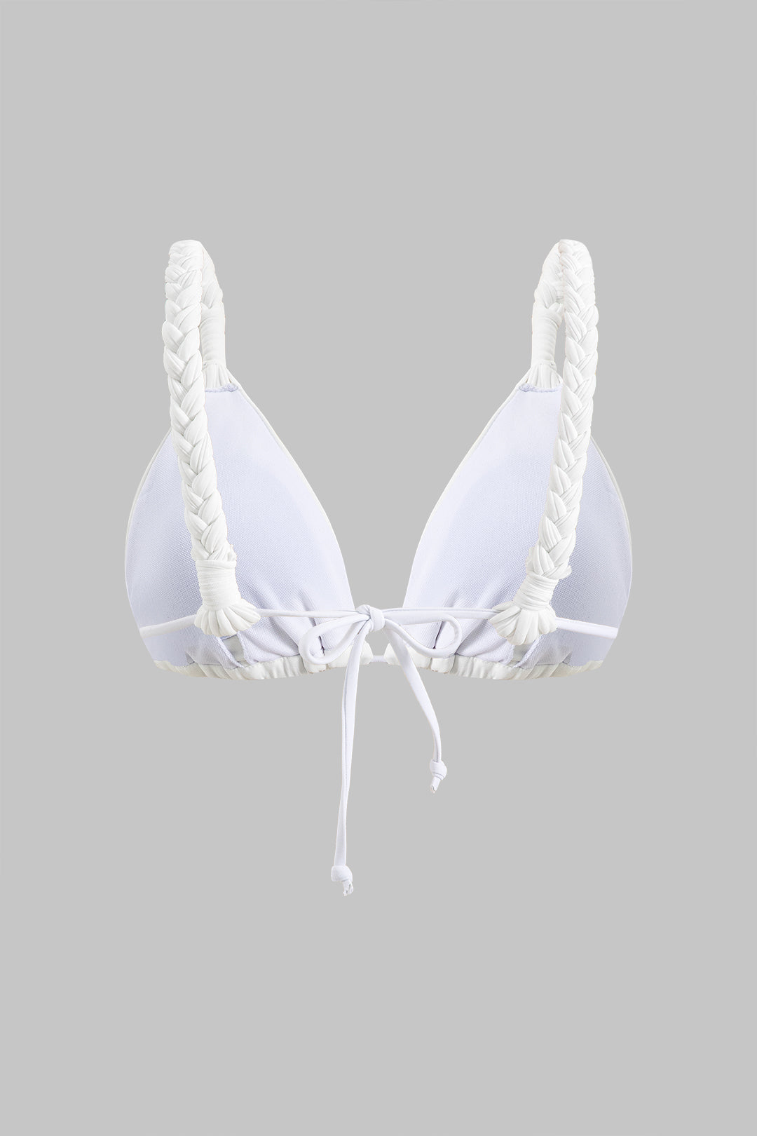 Büzgülü Bağlamalı Sırt Dekolteli Bikini Takımı