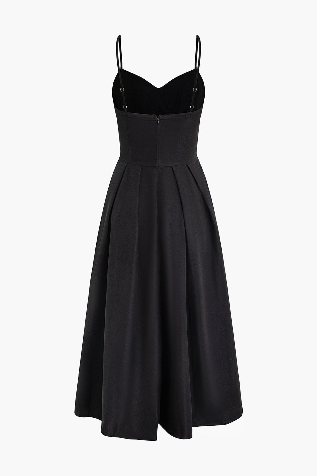 Basic Düz Korse Midi Elbise