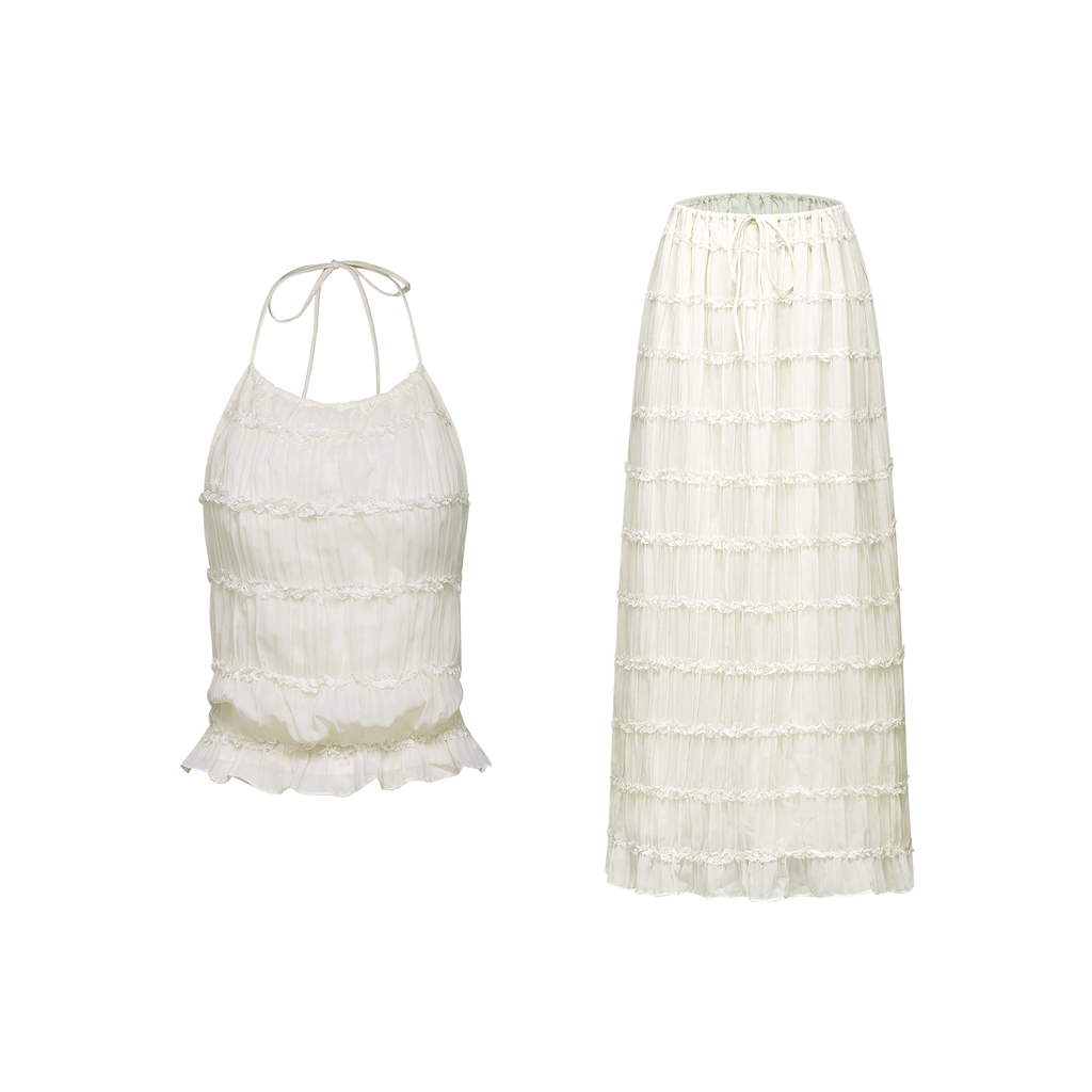 Alyssa top ve etek takım