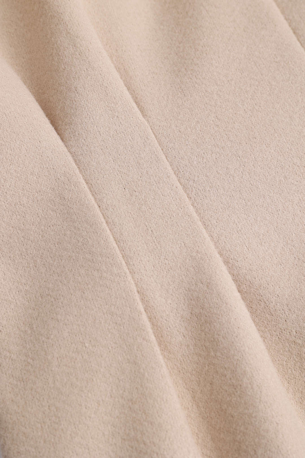 Beli Dantelli Yün V Yaka Ceket