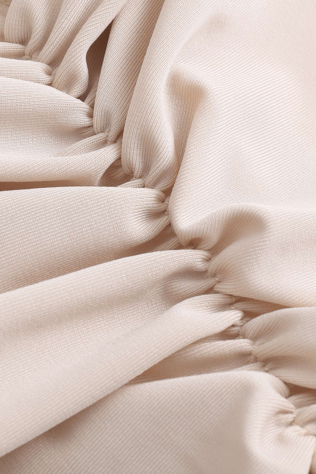 Büzgülü Bağlamalı Sırt Dekolteli Bikini Takımı