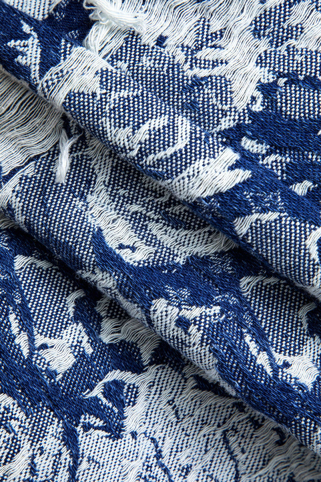 Çiçek Desenli Düğmeli Kot midi Elbise