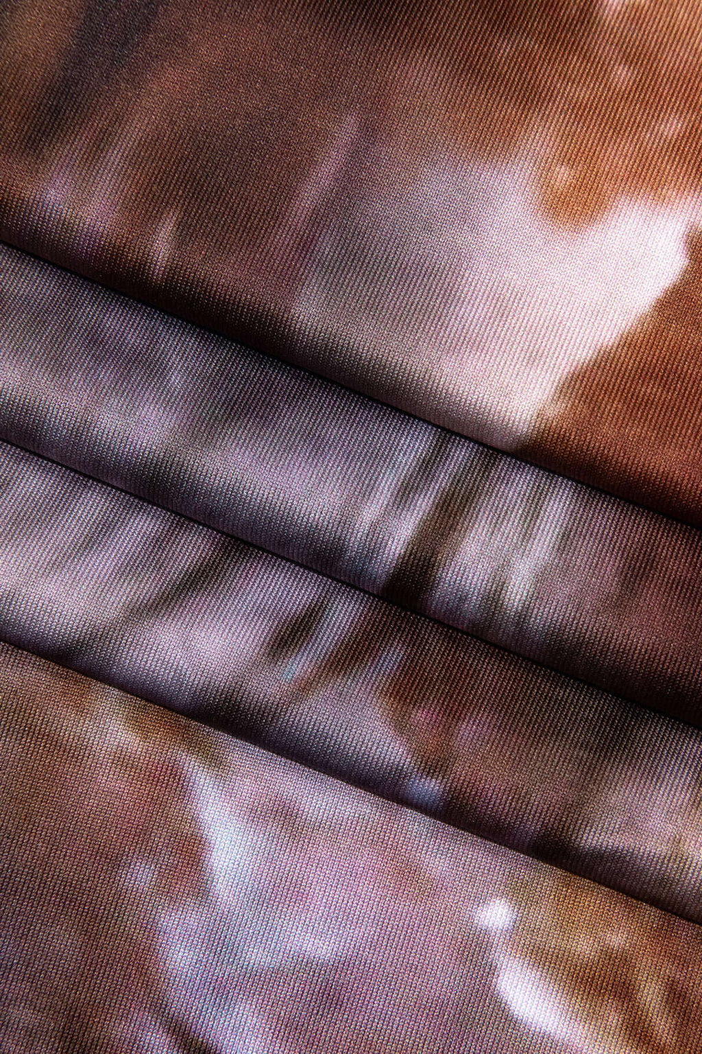 Batik Uzun Kollu Düşük Omuz Midi Elbise