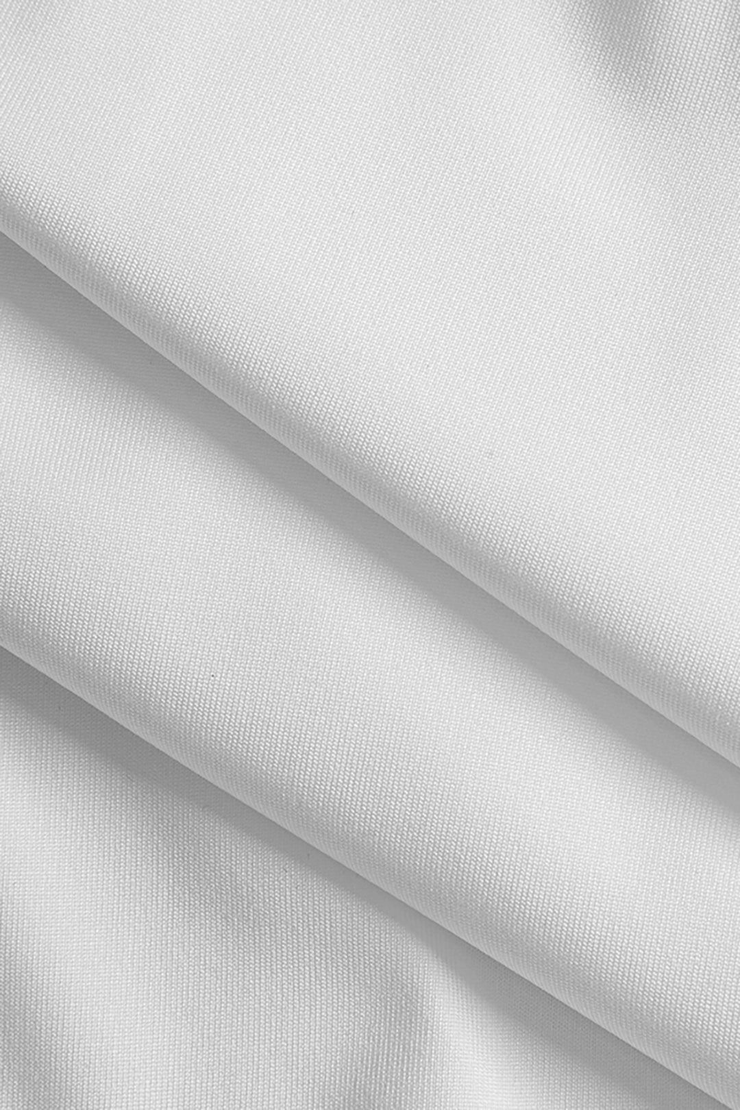 Basic Katı Fırfırlı Uzun Kollu Mini Elbise