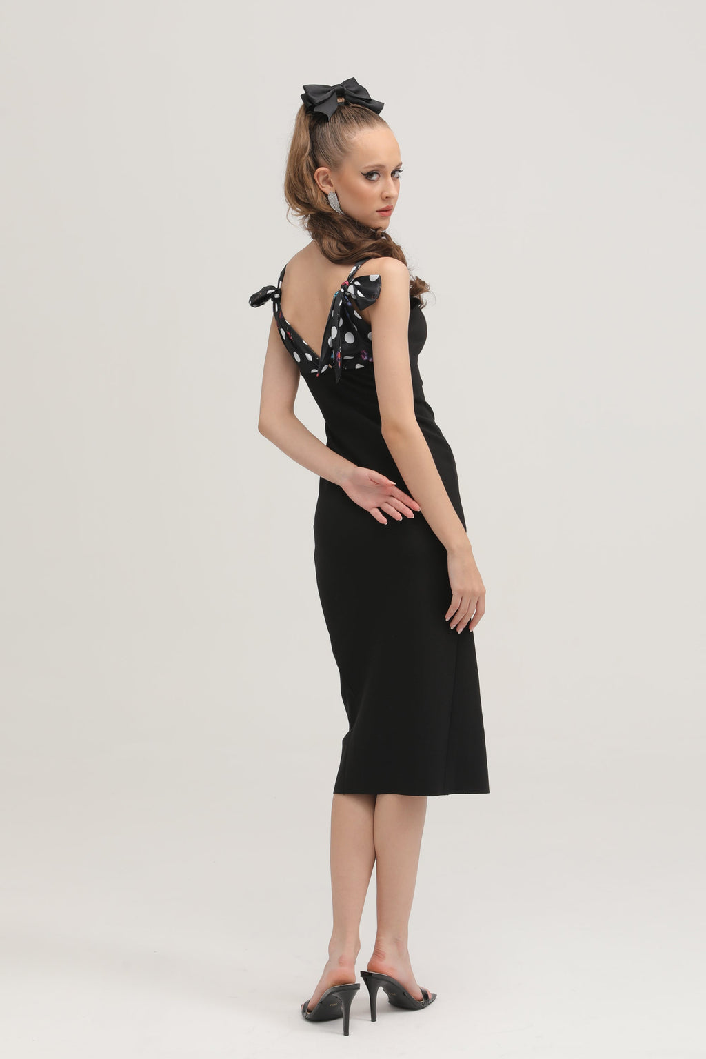 Ceridwen midi elbise