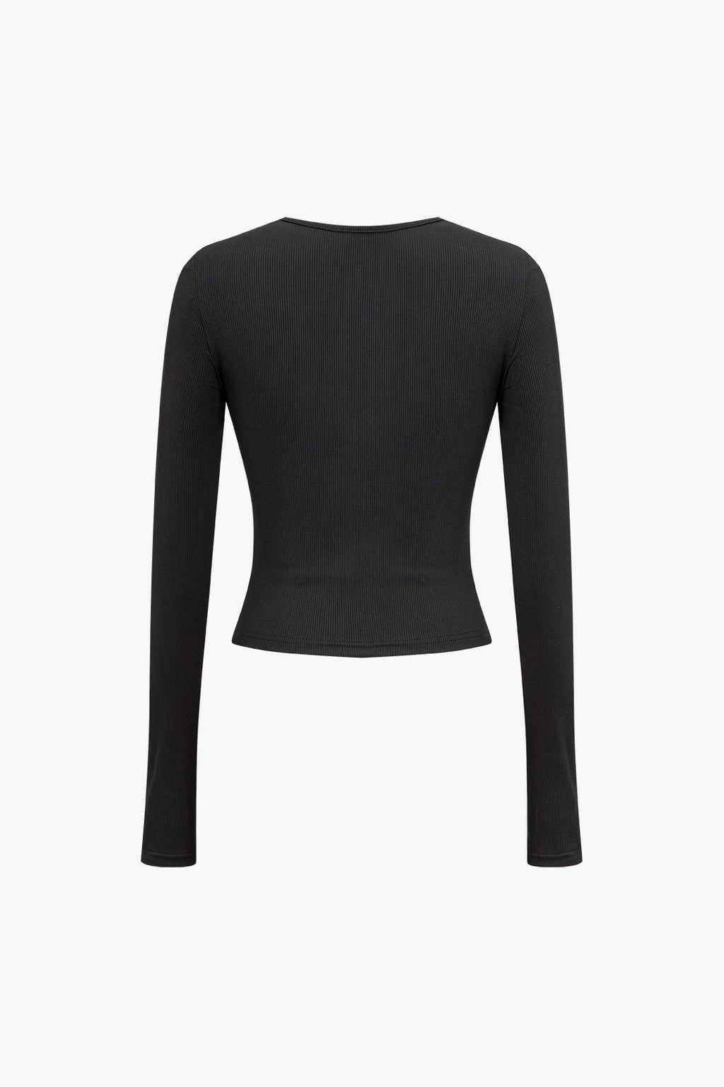 Boncuk Detaylı Kesikli Uzun Kollu Üst