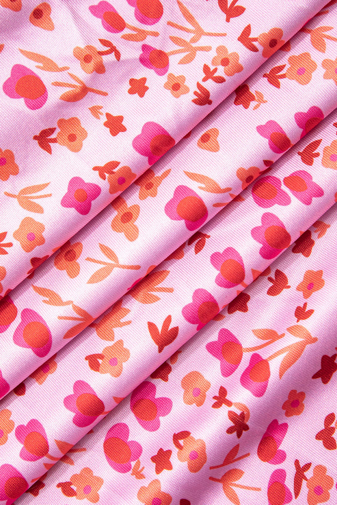 Çiçek Desenli Volanlı Yaka Büzgülü Sırt Geçişli Gece Elbise