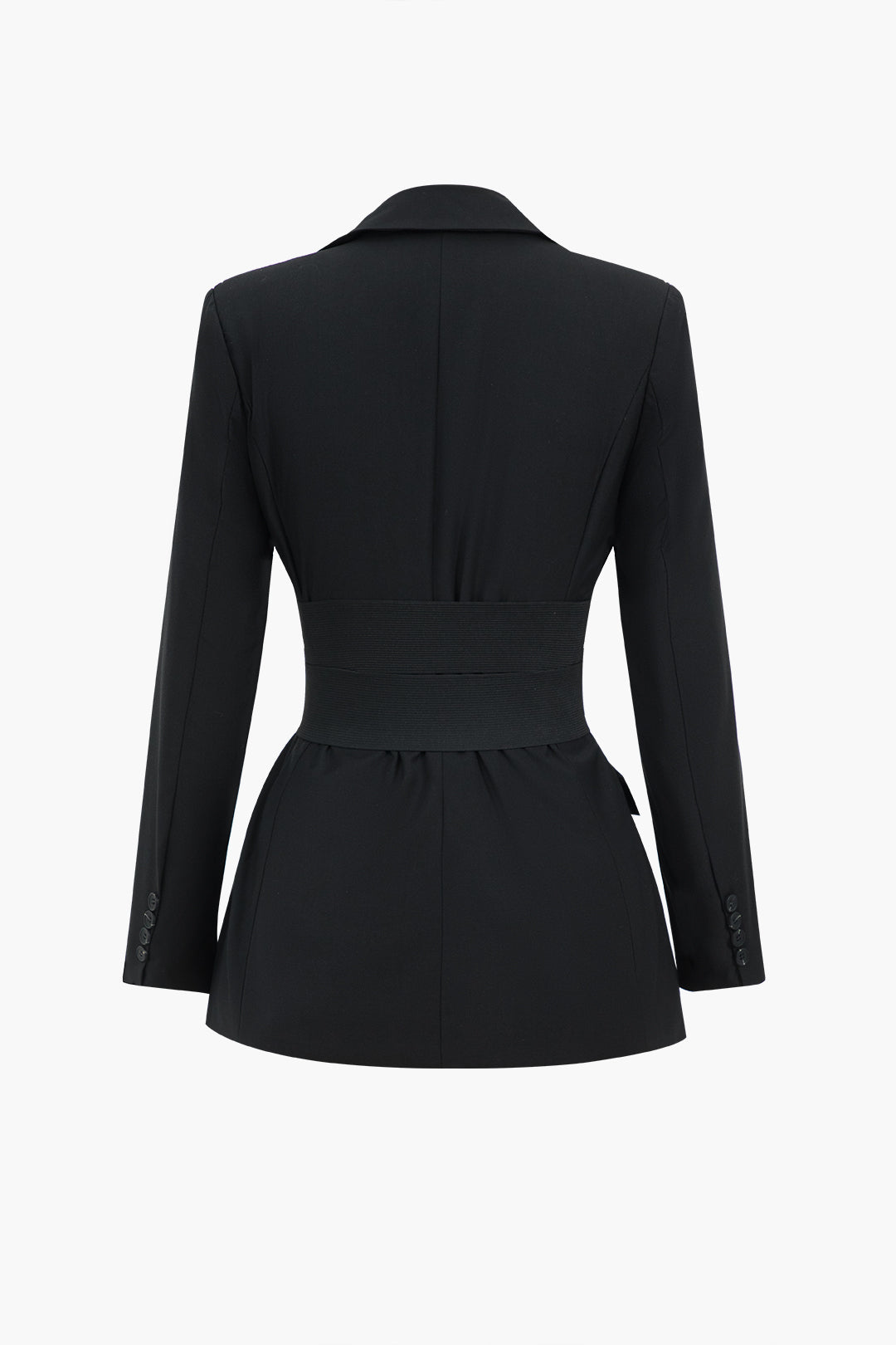 Capriona Düğmeli Çentikli Yaka Blazer