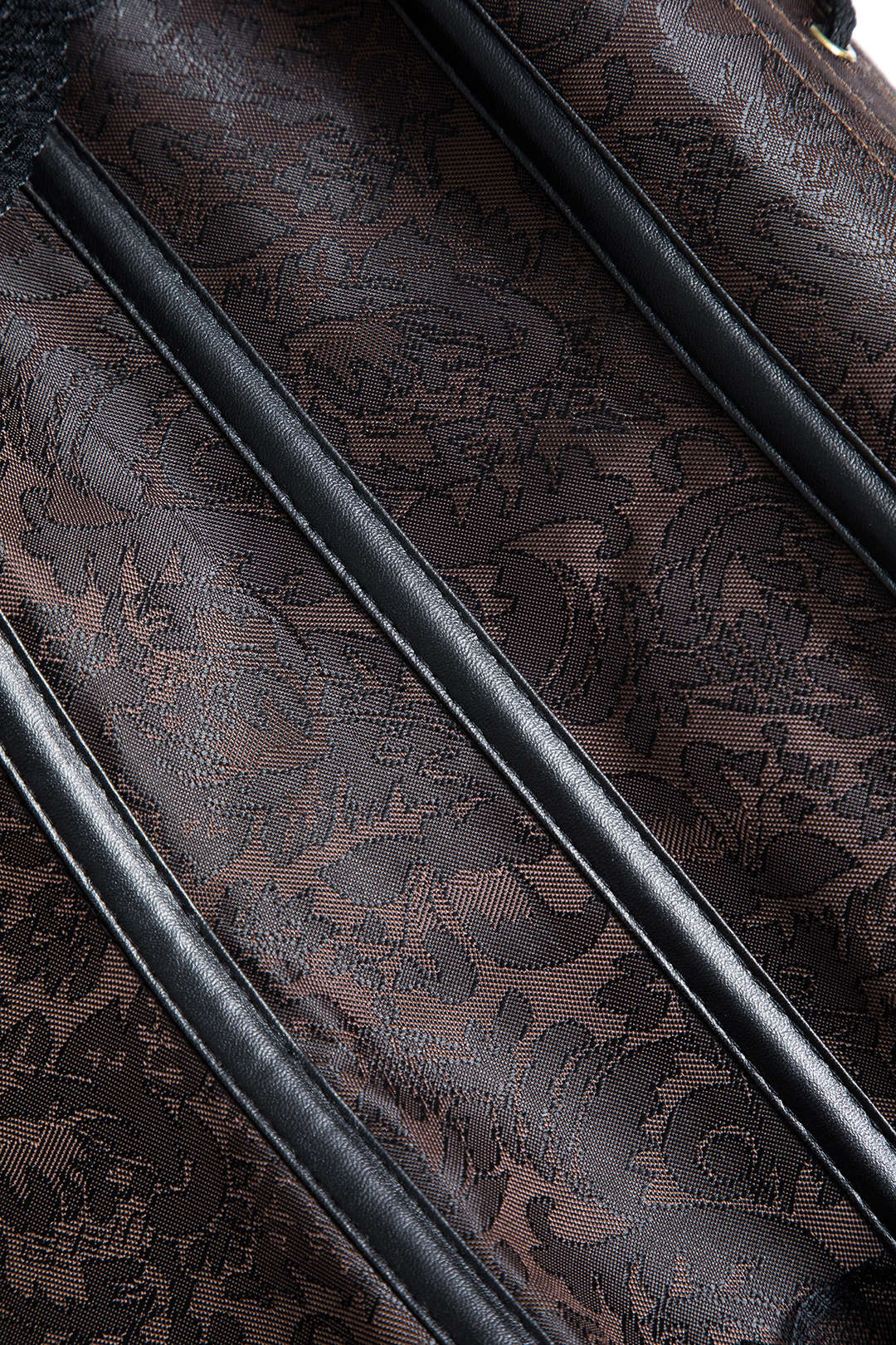 Dantel Jacquard Metalik Düğmeli Sırt Askılı Korse