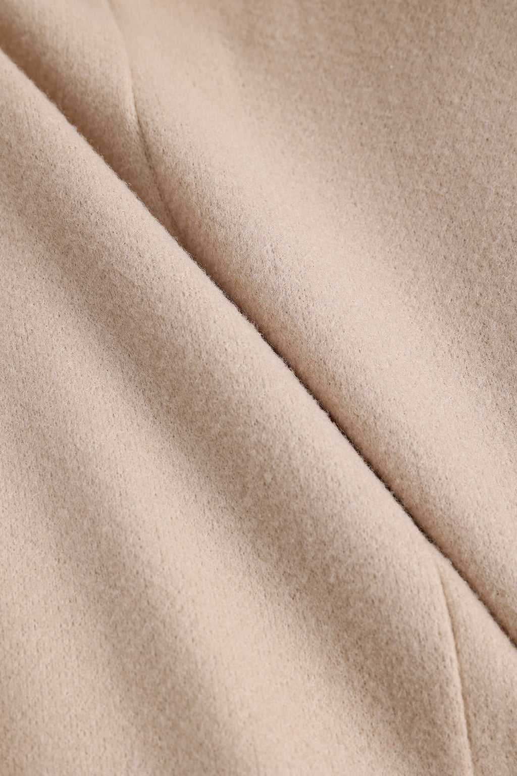 Beli Dantelli Yün V Yaka Ceket