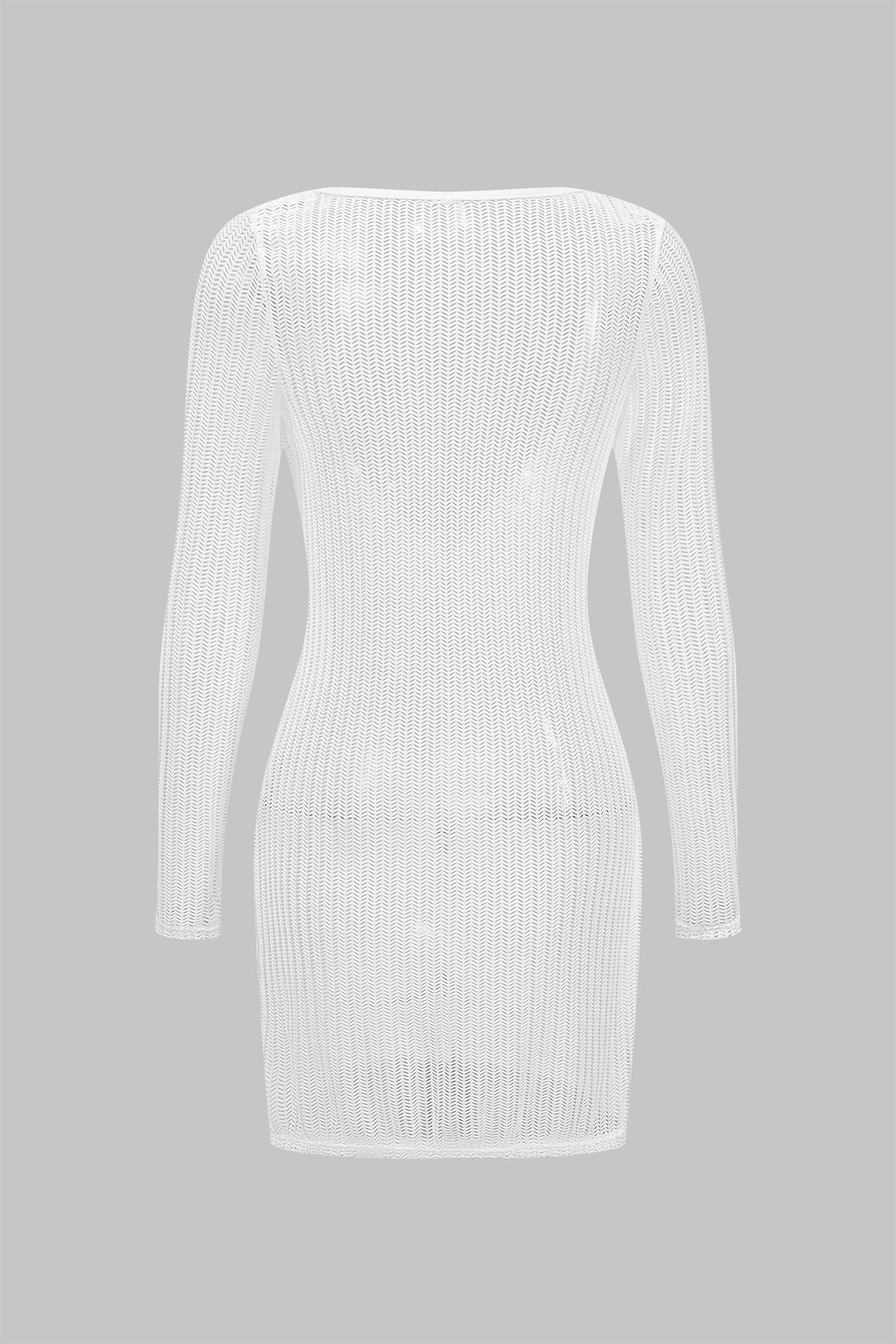 Bağlamalı Bikini ve Uzun Kollu Elbise Örtüsü 3'lü Set