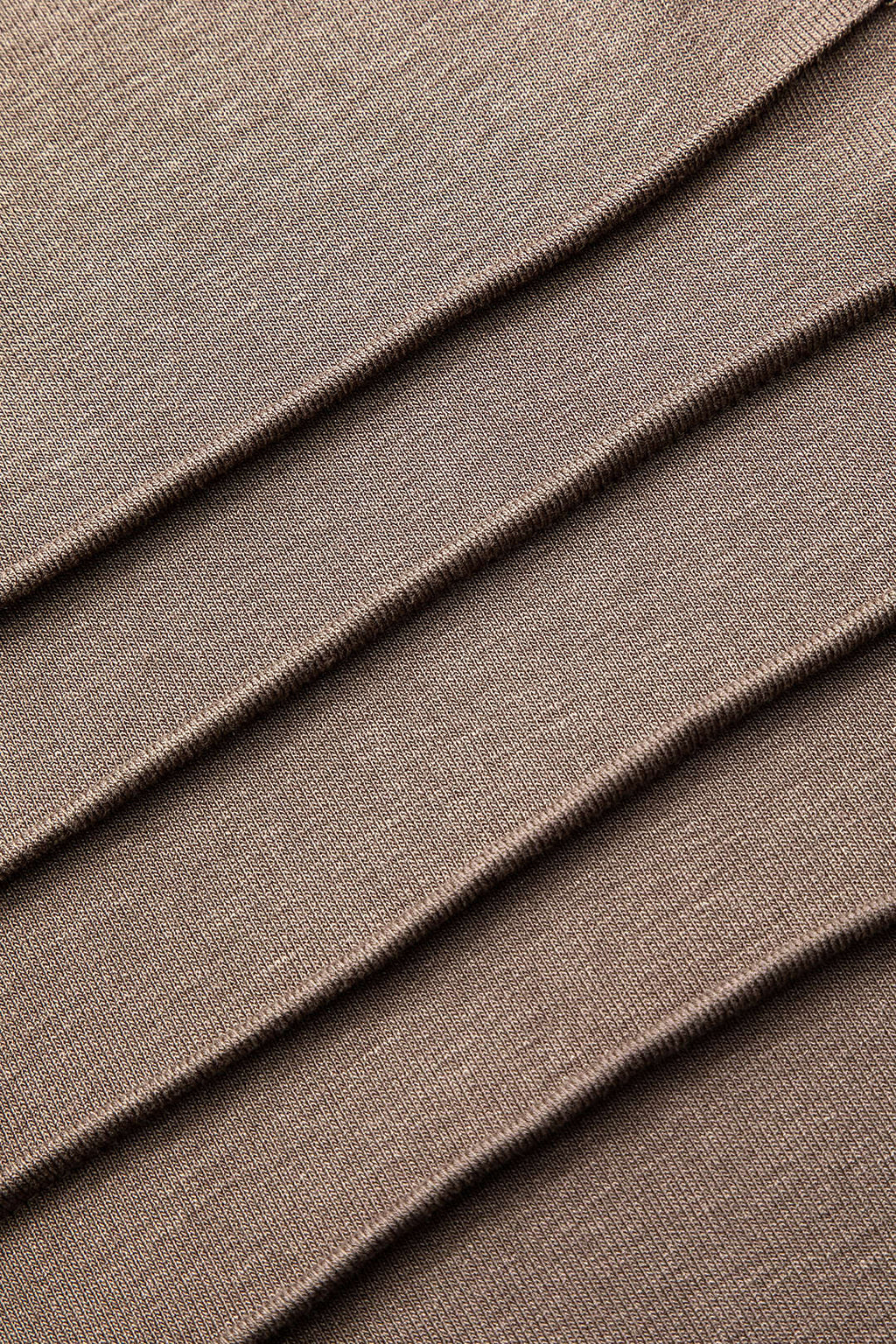 Anvelop Uzun Kollu Yırtmaçlı Maksi Elbise