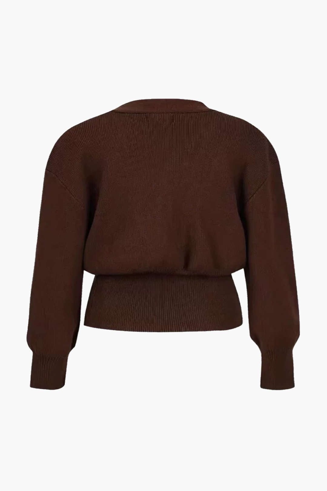 Büyük Beden Düz Triko V Yaka Hırka