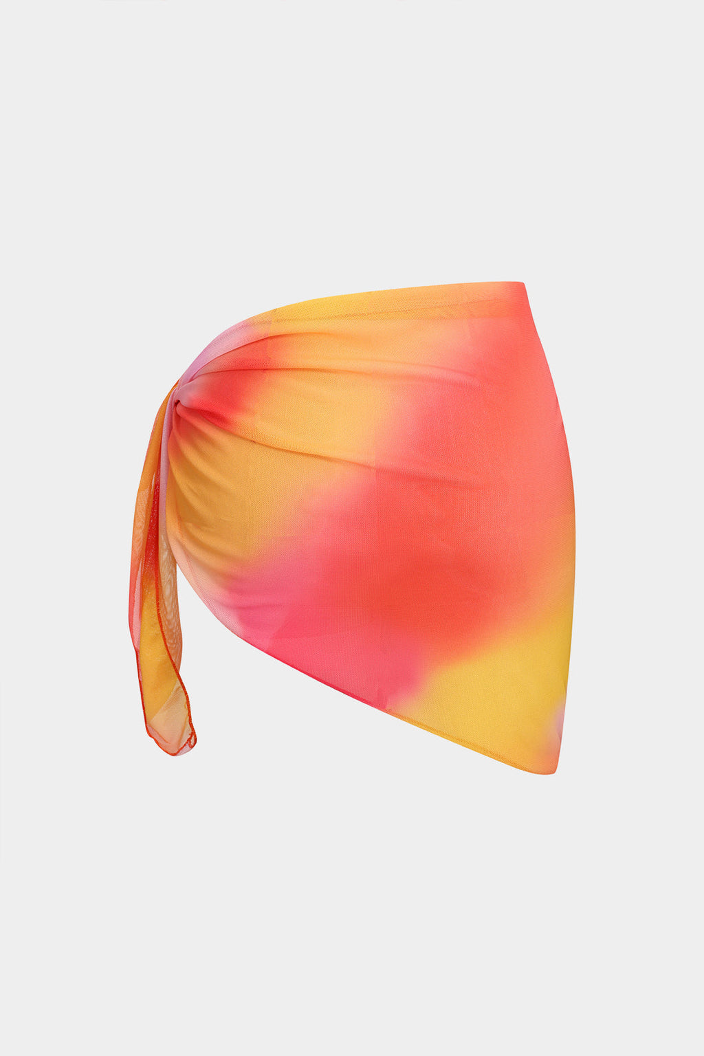 Bağlamalı Bikini ve Mayo Eteği Pareo Takımı