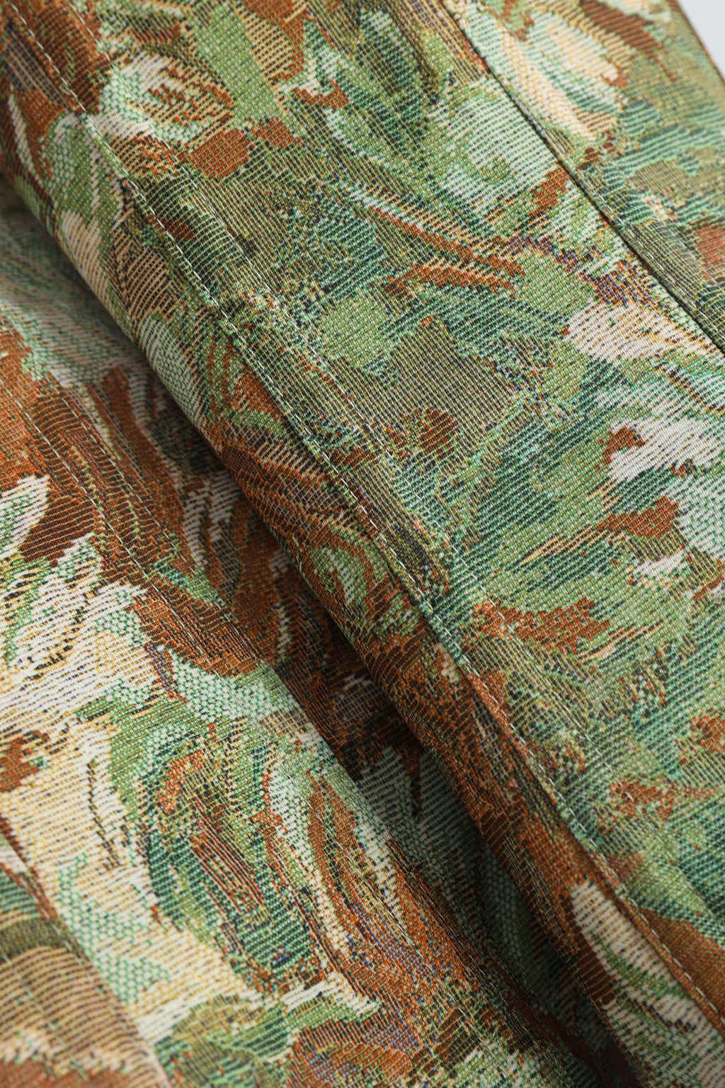 Çiçek Desenli Straplez Bağlama Detaylı Korseli Tüp Üst