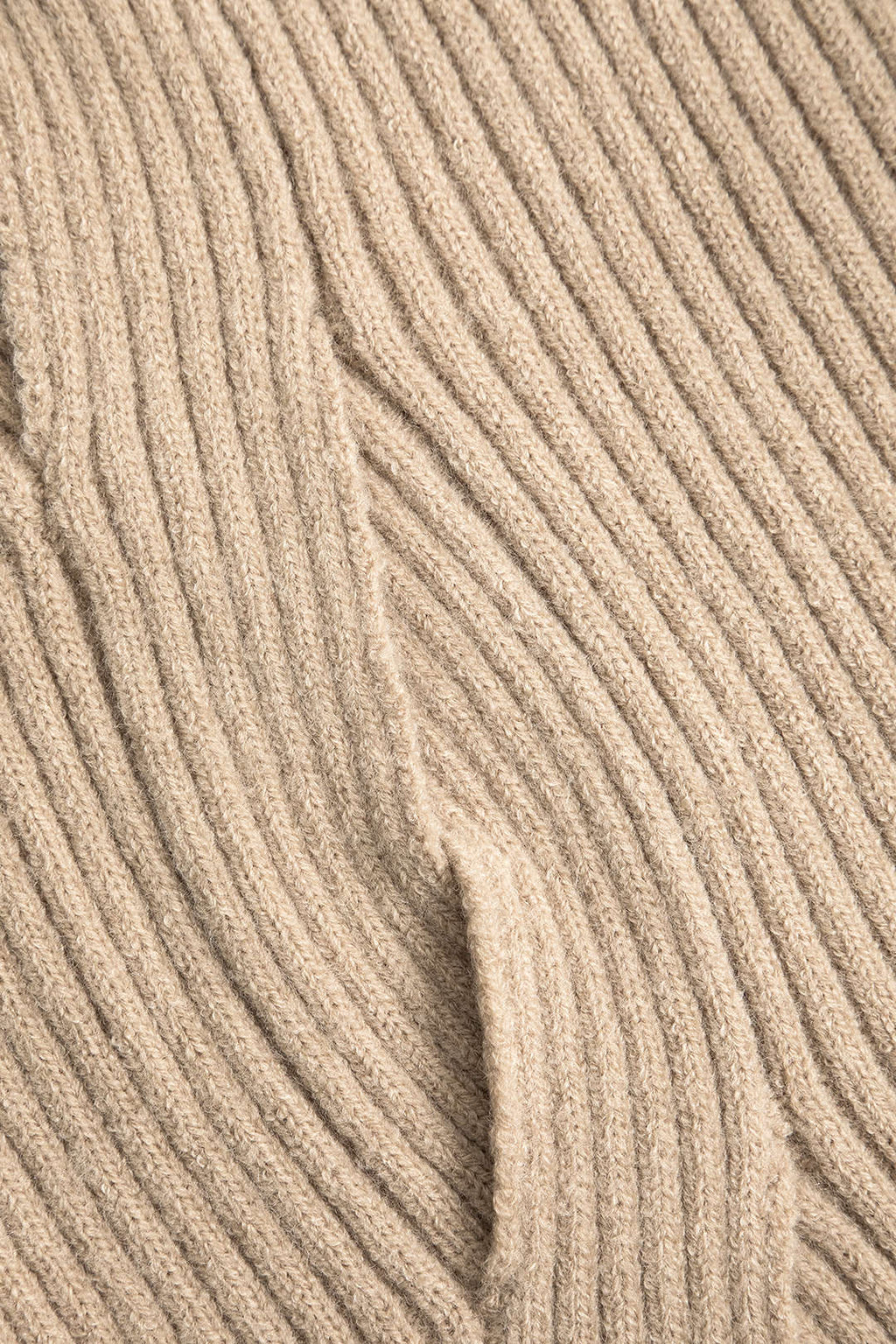 Çapraz Kazak Asimetrik Midi Etek