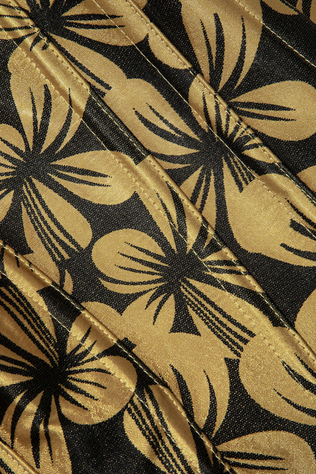 Çiçek Desenli Aplike Detaylı Korse Tüp Üst