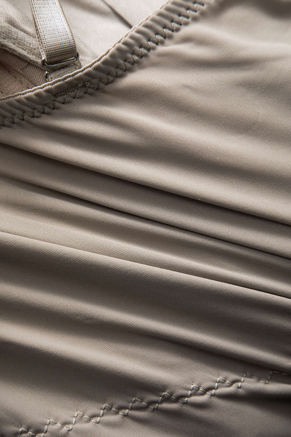 Ağ Detaylı Patchwork Korseli Bustiyer Askılı Bodysuit