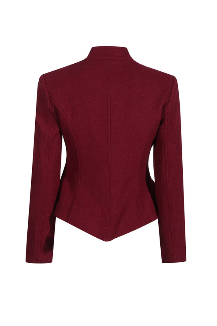 Darcy Cut-Out Kaşe Ceket