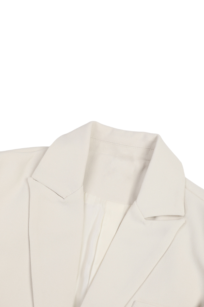 Clara Çiçek Aplikeli Kurdele Tasarımlı Blazer Ceket