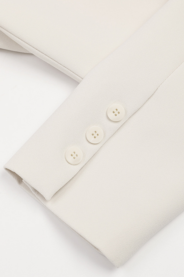 Clara Çiçek Aplikeli Kurdele Tasarımlı Blazer Ceket