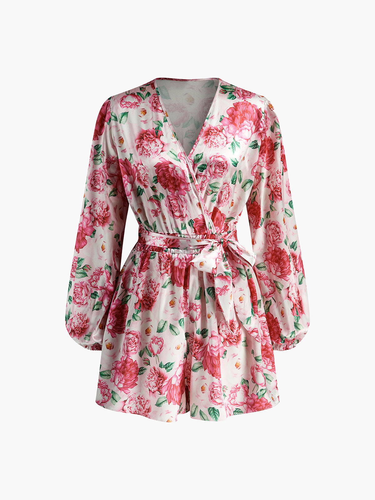 Baskılı Uzun Kollu Elbise