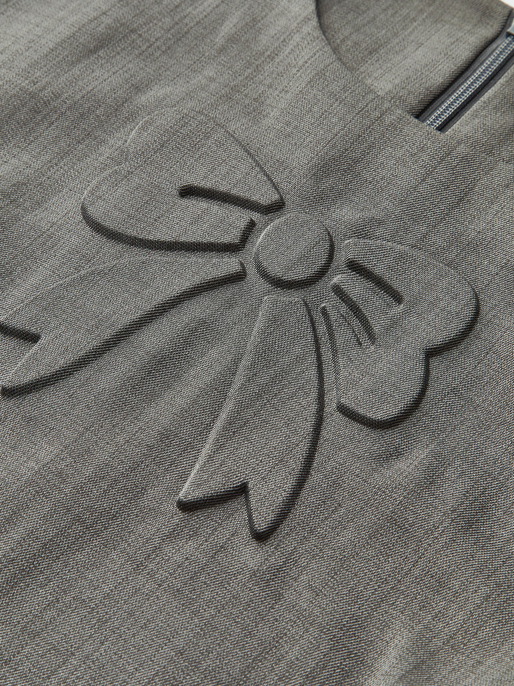 büzgülü mini elbise