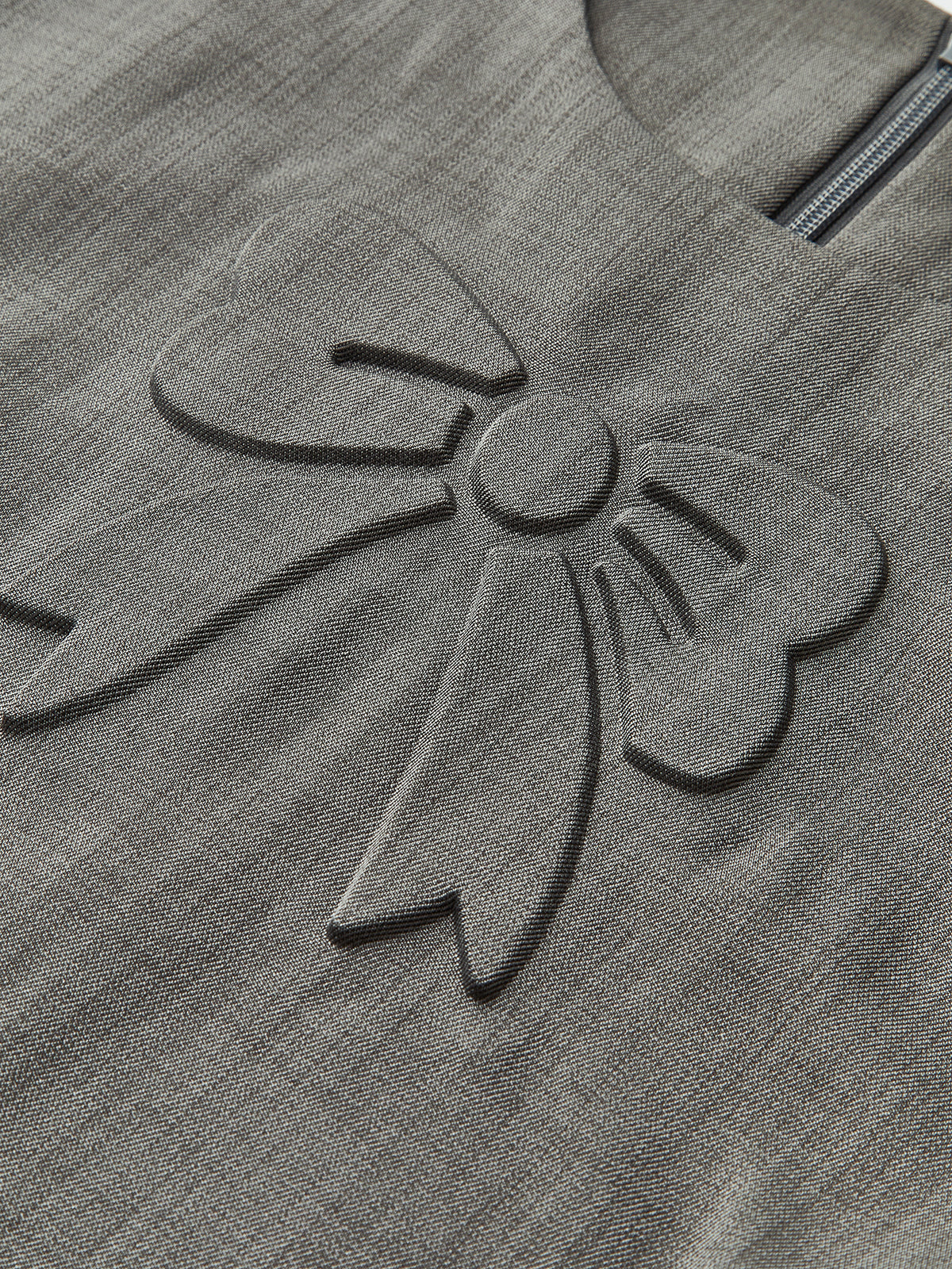 büzgülü mini elbise