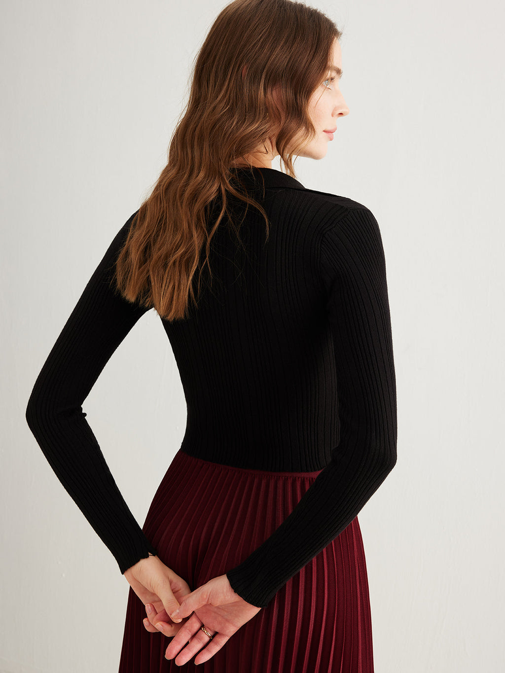 Çiçek Detaylı Kazak