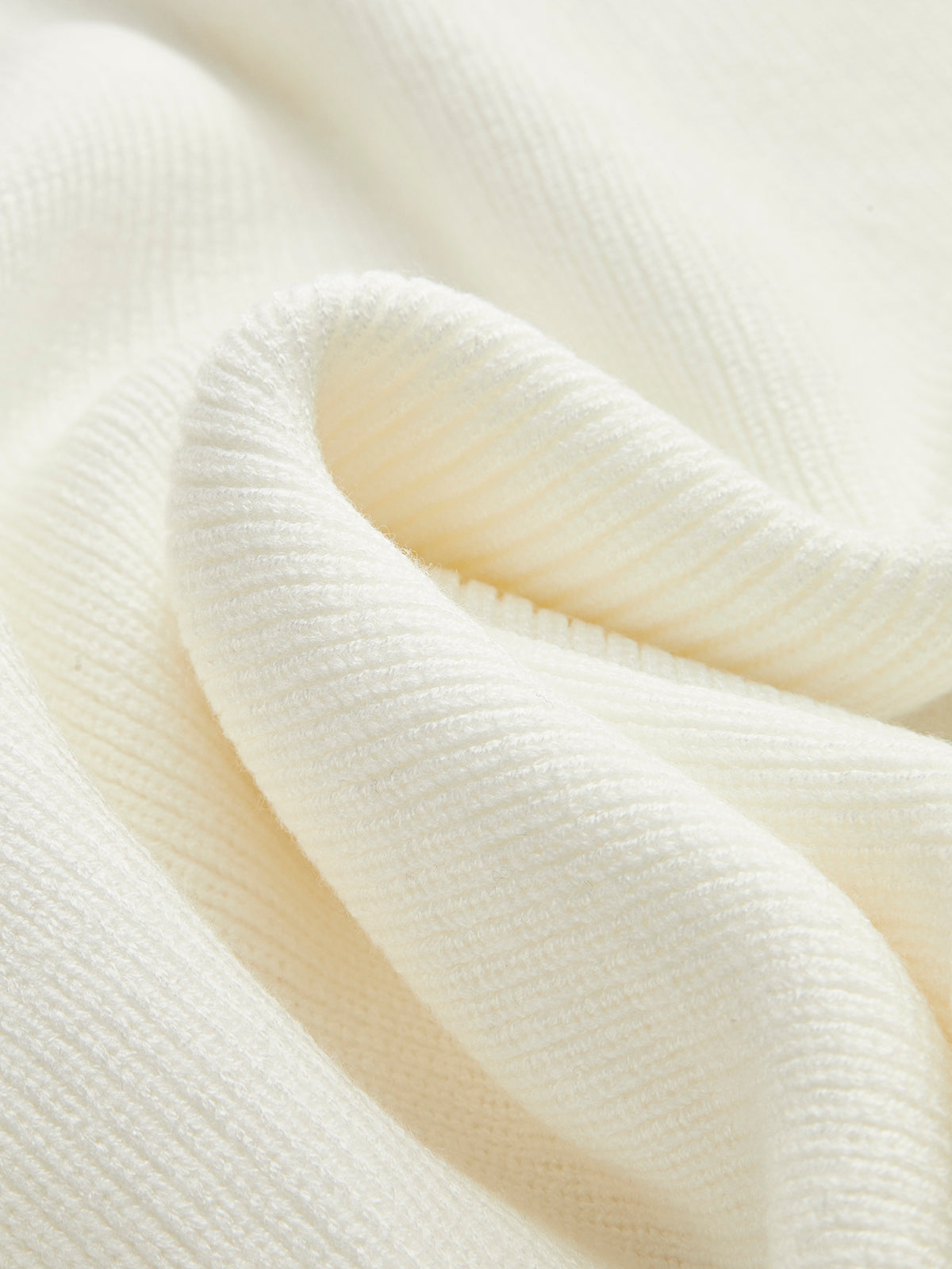 Çapraz Yaka Omuzlu Kazak