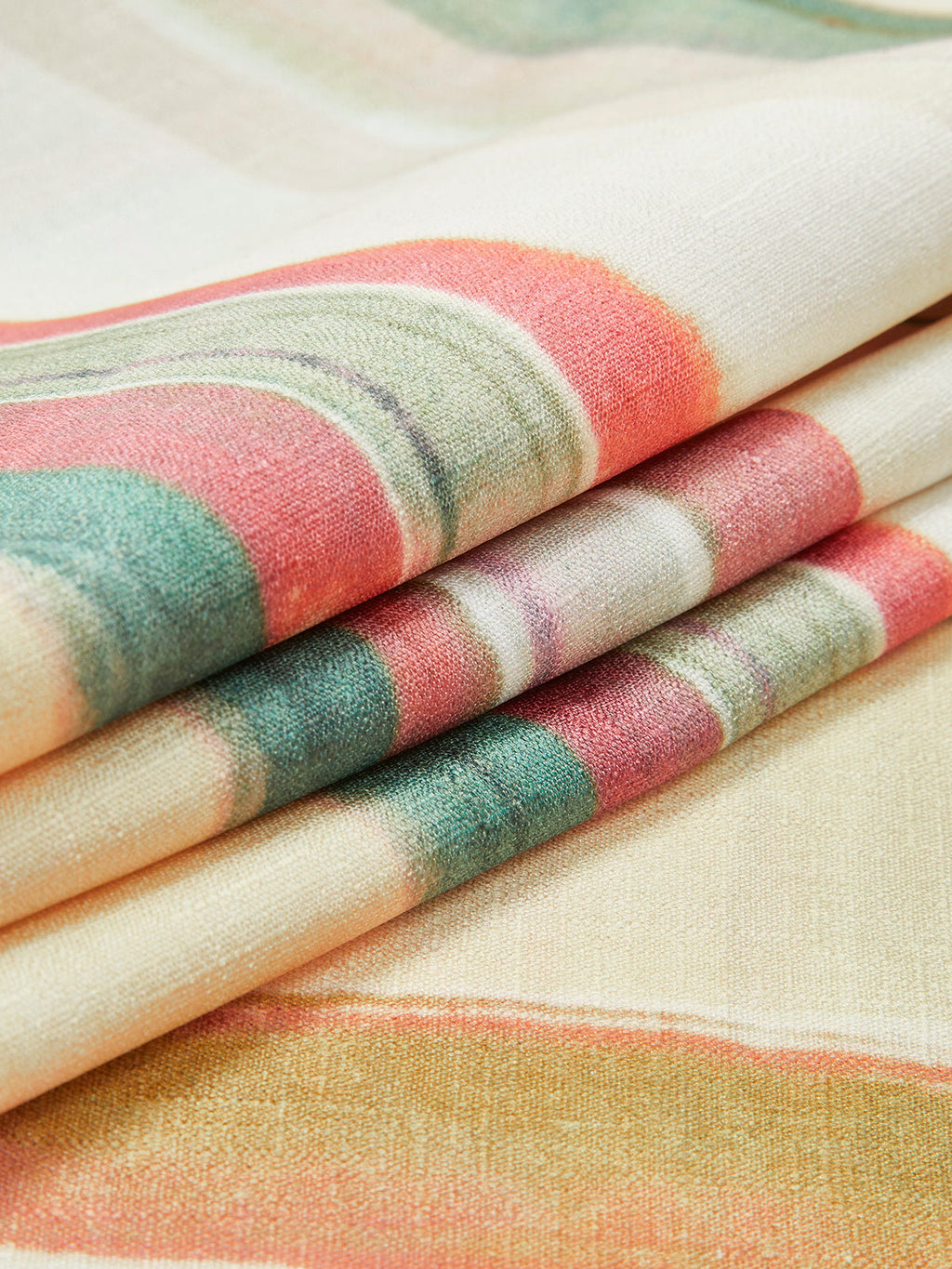 Çizgili Askılı Midi Elbise