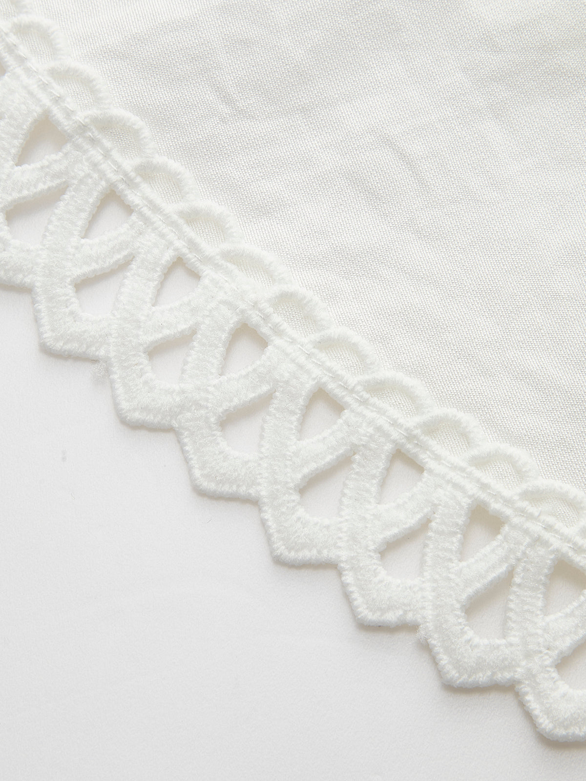 Dantel Kenarlı Katmanlı Etek