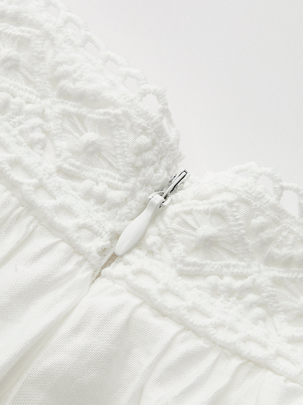 Dantel Kenarlı Katmanlı Etek