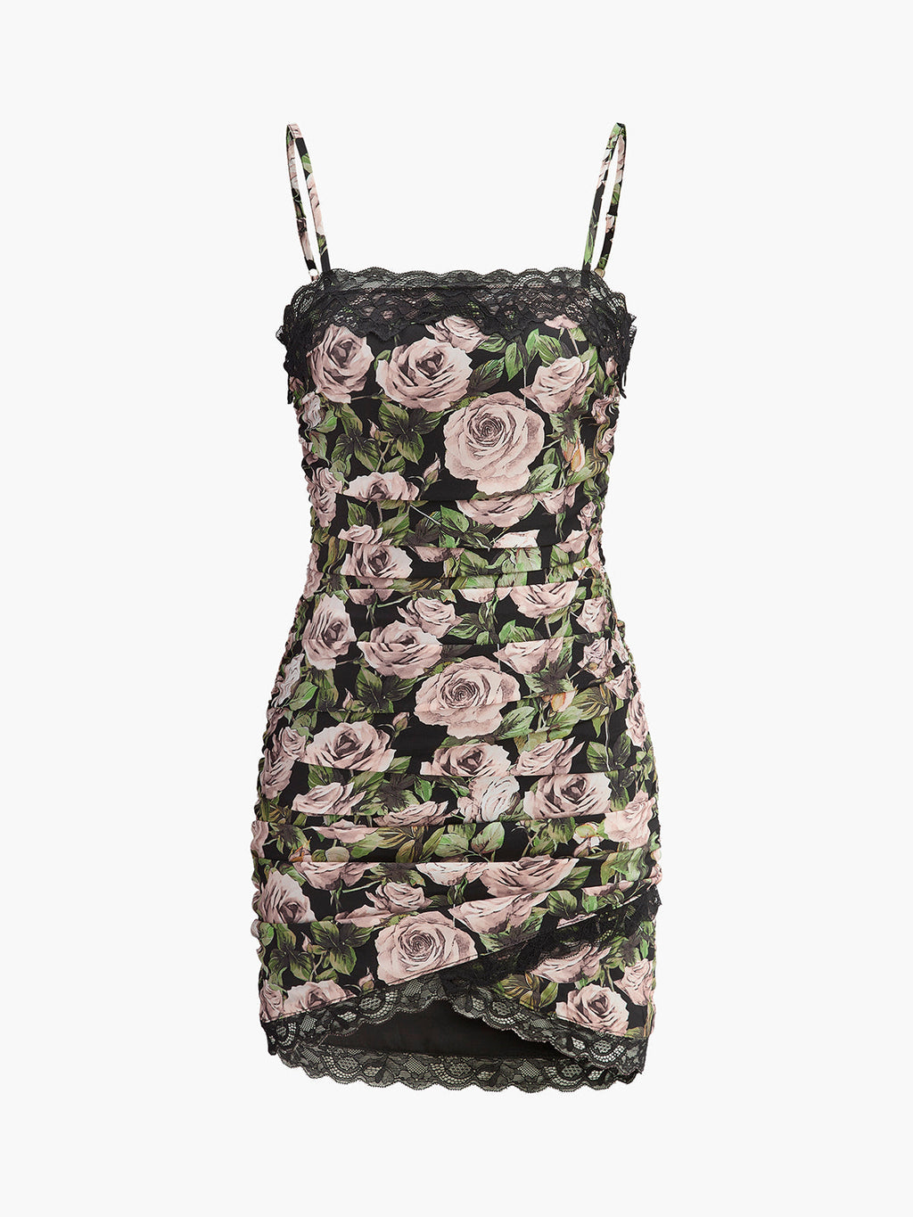 dantel detaylı mini elbise