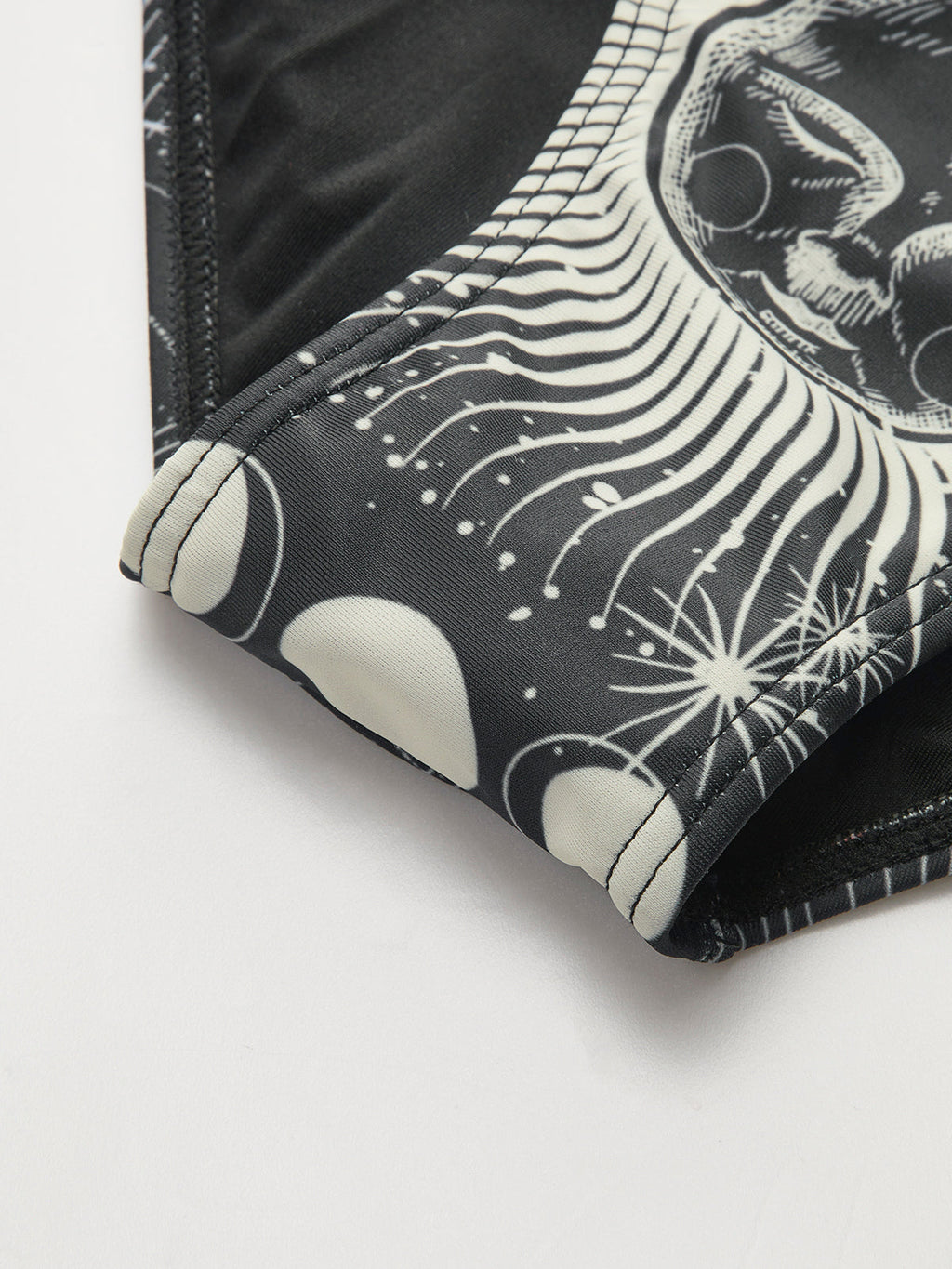 Astroloji Desenli Halter Bikini Takımı