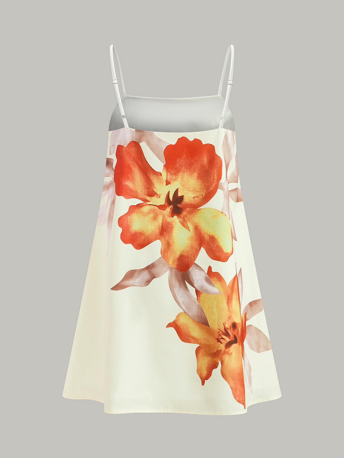 Çiçek Desenli Mini Elbise