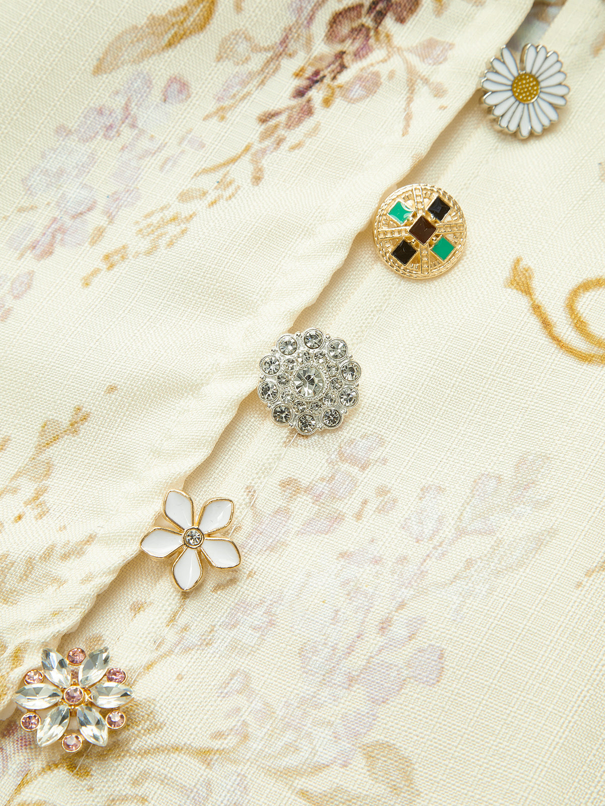 Çiçek Desenli Mini Elbise