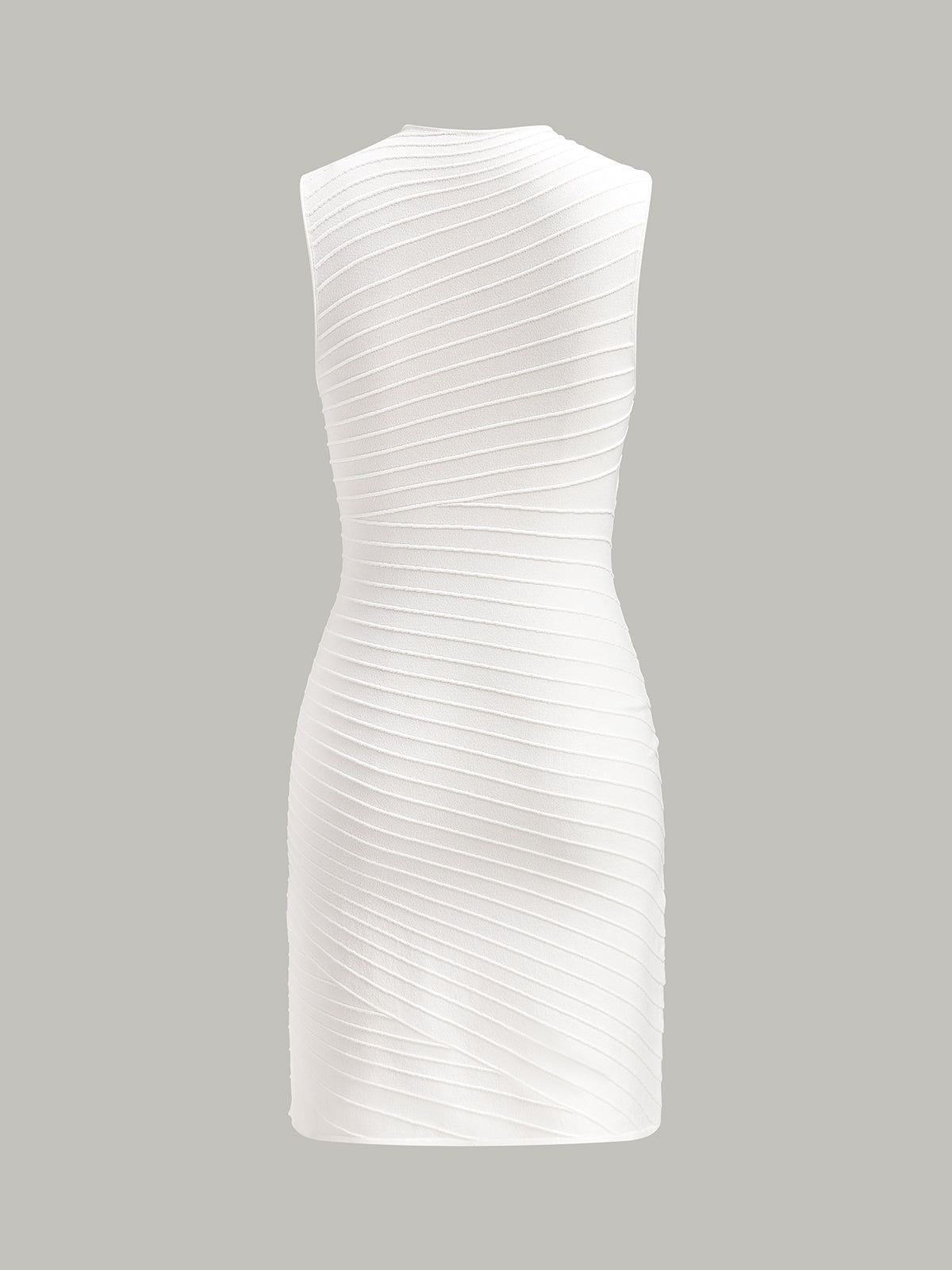 Dekolteli kolsuz mini elbise