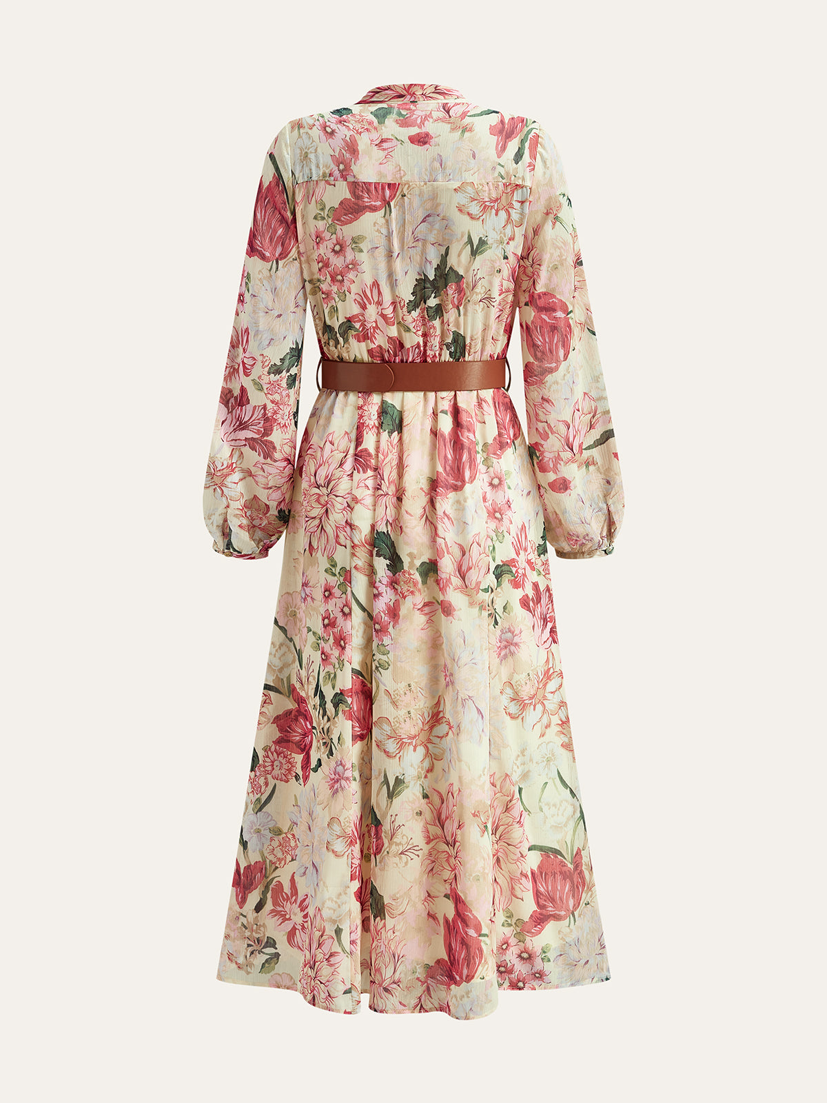 Çiçek desenli maksi elbise