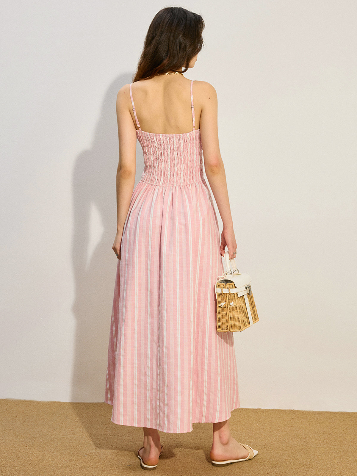 büzgülü maksi elbise